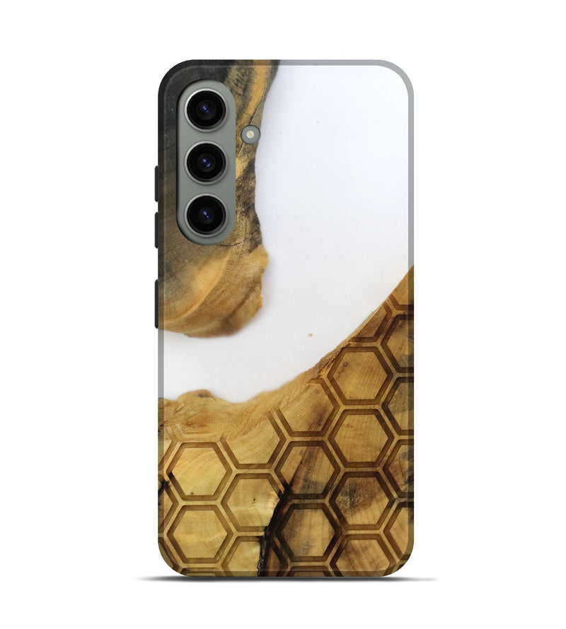 Galaxy S24 Wood Live Edge Phone Case - Mammie (Clear, 796788)
