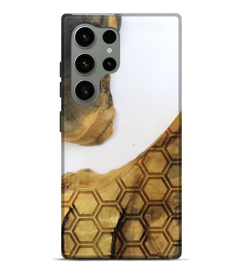 Galaxy S24 Ultra Wood Live Edge Phone Case - Mammie (Clear, 796788)