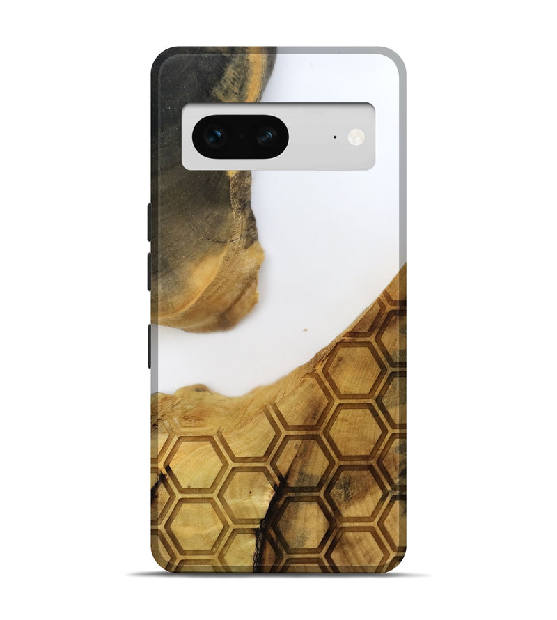 Pixel 7 Wood Live Edge Phone Case - Mammie (Clear, 796788)