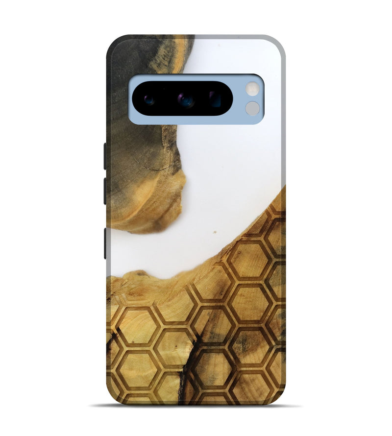 Pixel 8 Pro Wood Live Edge Phone Case - Mammie (Clear, 796788)