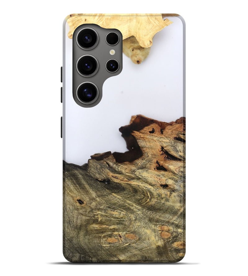 Galaxy S25 Ultra Wood Live Edge Phone Case - Dillan (Clear, 796802)