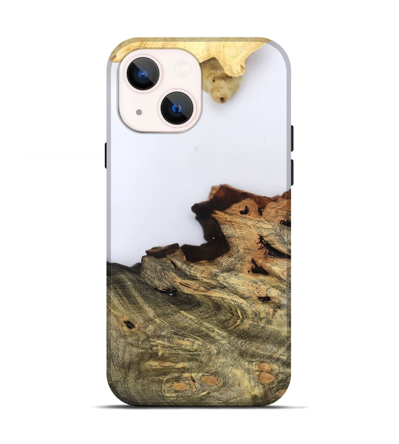 iPhone 13 Wood Live Edge Phone Case - Dillan (Clear, 796802)