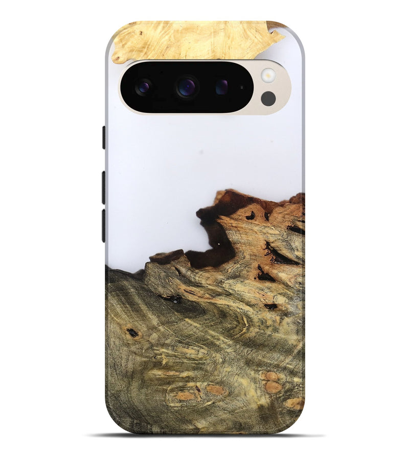 Pixel 9 Pro XL Wood Live Edge Phone Case - Dillan (Clear, 796802)