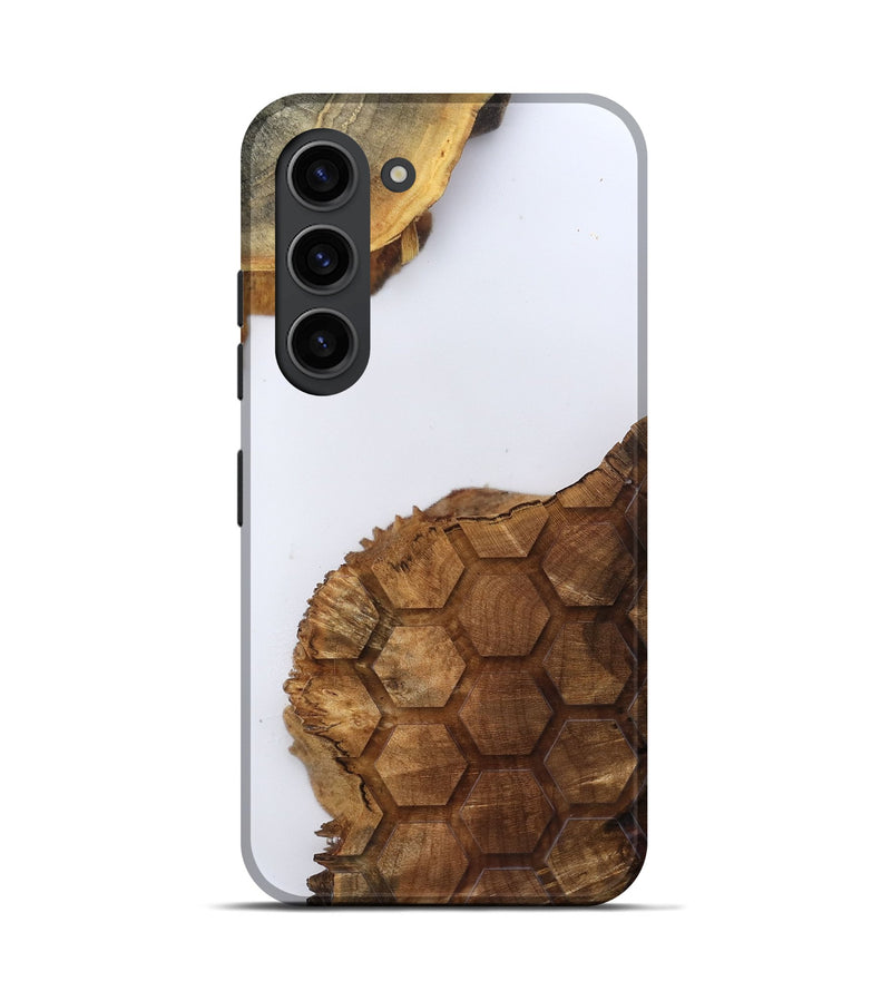 Galaxy S23 Wood Live Edge Phone Case - Katia (Clear, 796806)