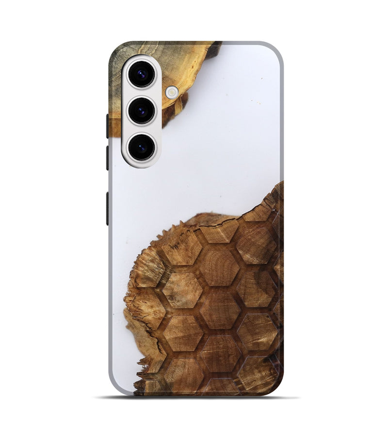 Galaxy S25 Wood Live Edge Phone Case - Katia (Clear, 796806)