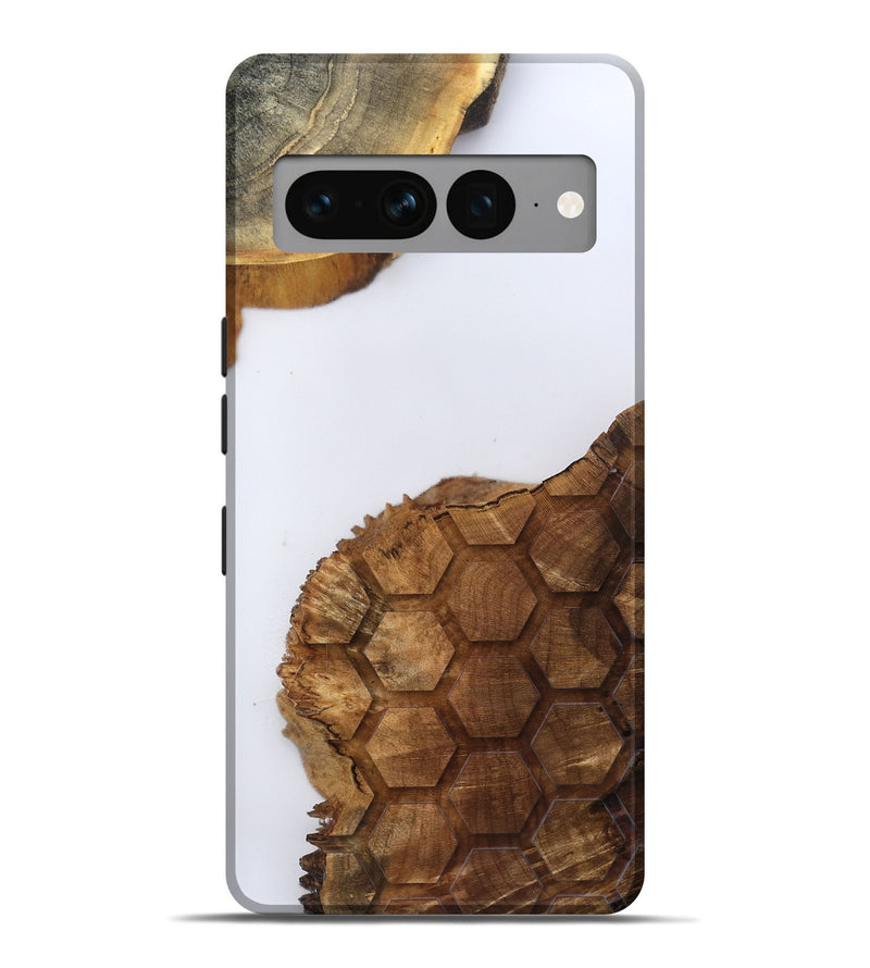 Pixel 7 Pro Wood Live Edge Phone Case - Katia (Clear, 796806)