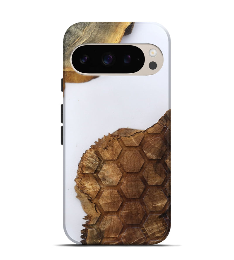 Pixel 9 Wood Live Edge Phone Case - Katia (Clear, 796806)