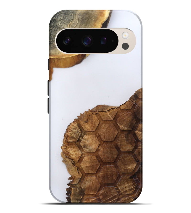 Pixel 9 Pro XL Wood Live Edge Phone Case - Katia (Clear, 796806)