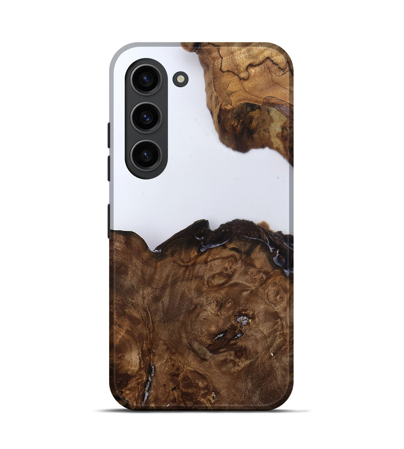 Galaxy S23 Wood Live Edge Phone Case - Janie (Clear, 796809)