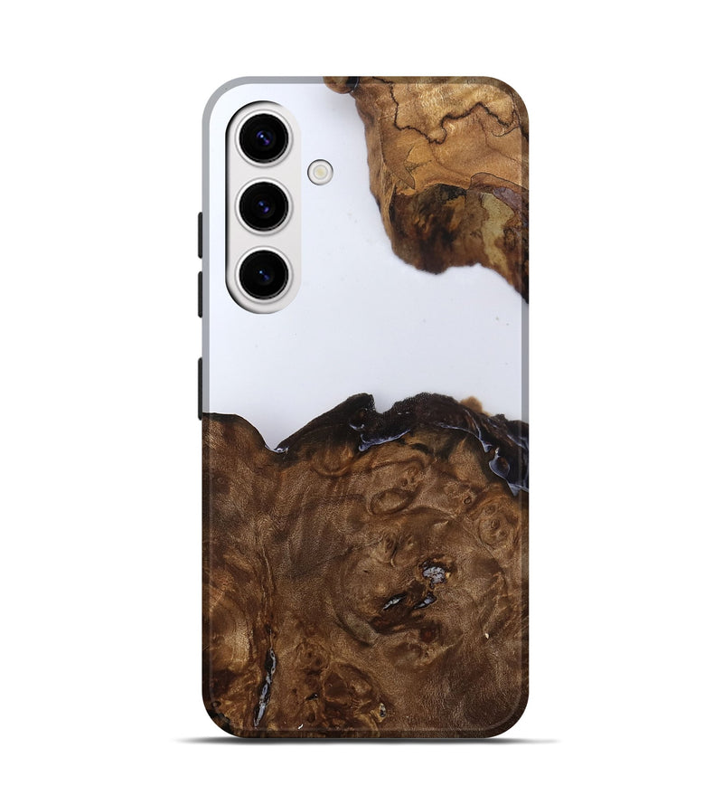 Galaxy S25 Wood Live Edge Phone Case - Janie (Clear, 796809)