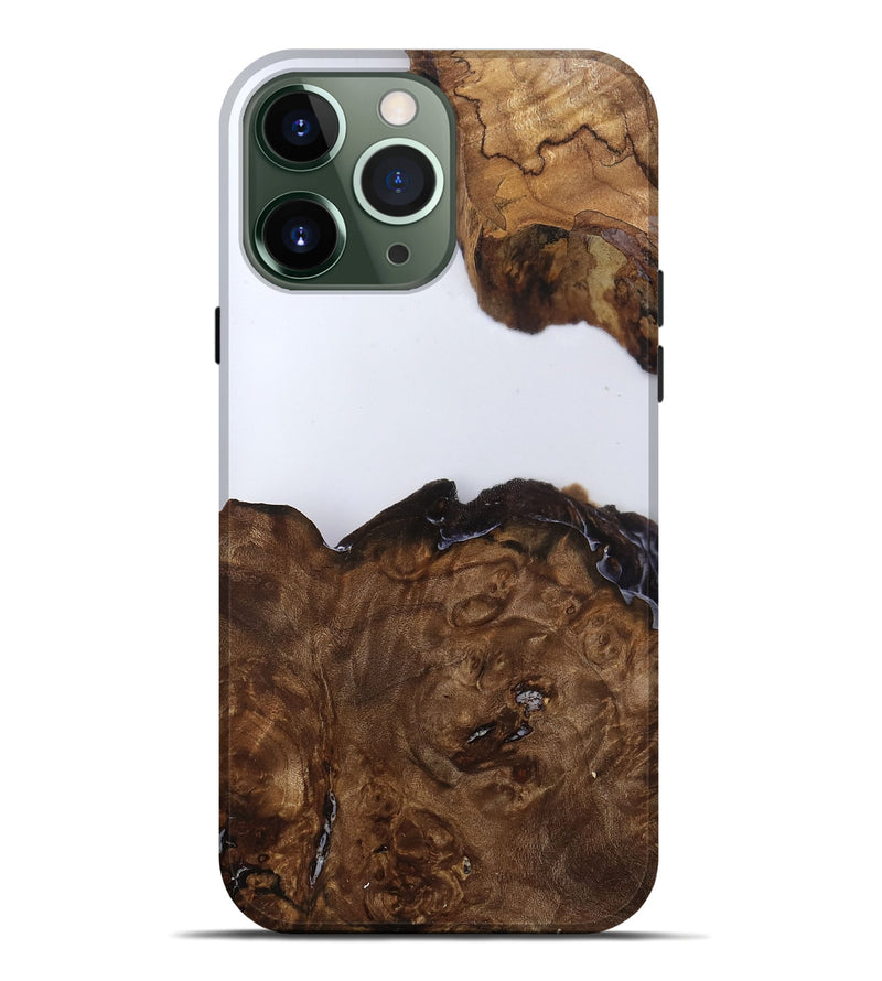 iPhone 13 Pro Max Wood Live Edge Phone Case - Janie (Clear, 796809)