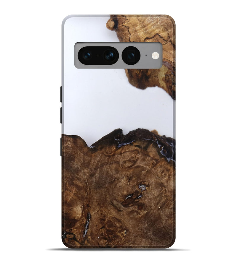 Pixel 7 Pro Wood Live Edge Phone Case - Janie (Clear, 796809)