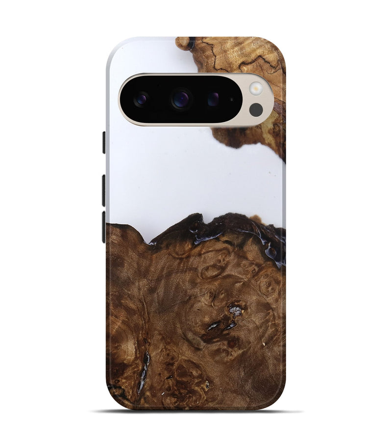 Pixel 9 Wood Live Edge Phone Case - Janie (Clear, 796809)