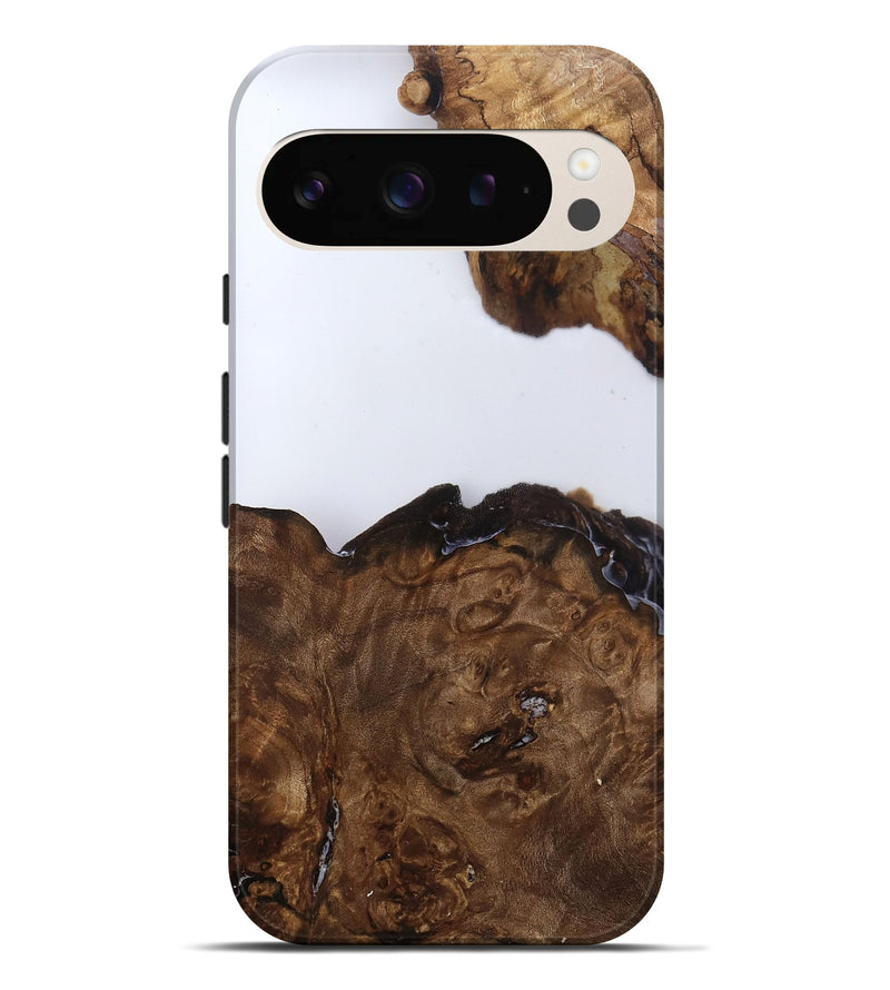 Pixel 9 Pro XL Wood Live Edge Phone Case - Janie (Clear, 796809)
