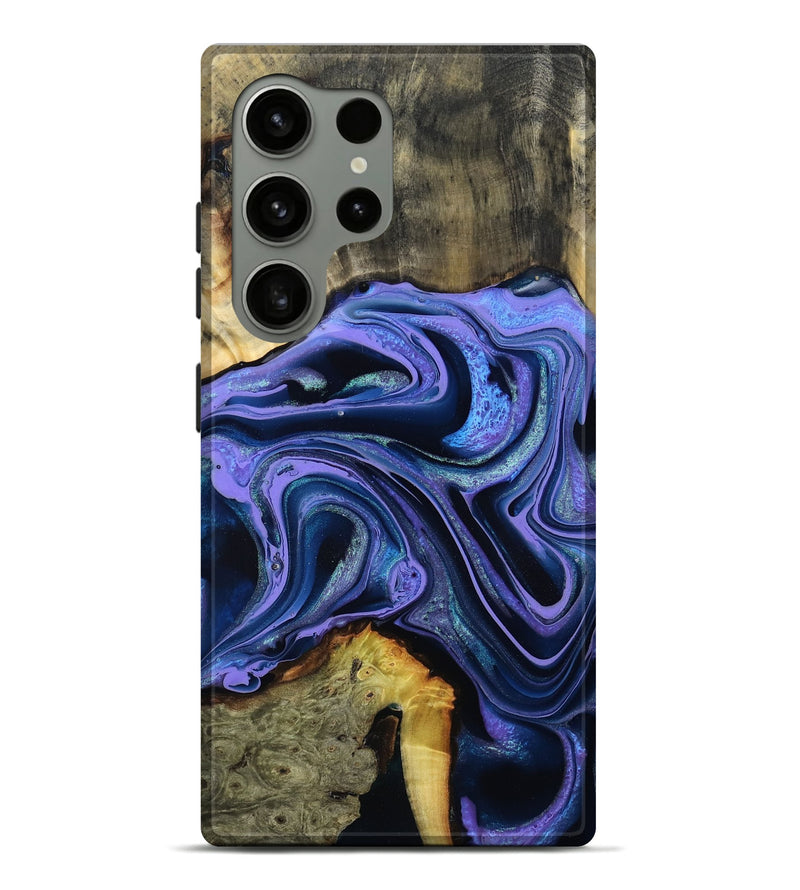 Galaxy S24 Ultra Wood Live Edge Phone Case - Lachlan (Purple, 796842)