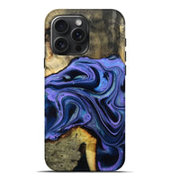 iPhone 16 Pro Max Wood Live Edge Phone Case - Lachlan (Purple, 796842)