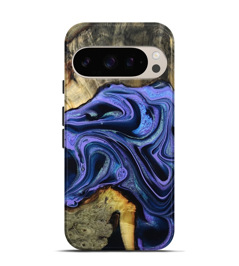 Pixel 10 Wood Live Edge Phone Case - Lachlan (Purple, 796842)