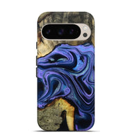 Pixel 9 Pro Wood Live Edge Phone Case - Lachlan (Purple, 796842)