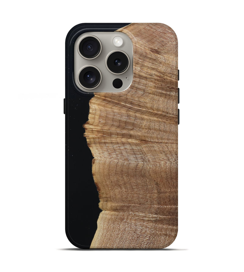 iPhone 16 Pro Wood Live Edge Phone Case - Jasmyn (Wood Burl, 796844)