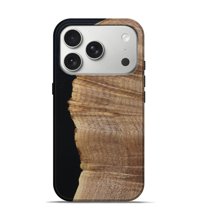 iPhone 17 Pro Wood Live Edge Phone Case - Jasmyn (Wood Burl, 796844)