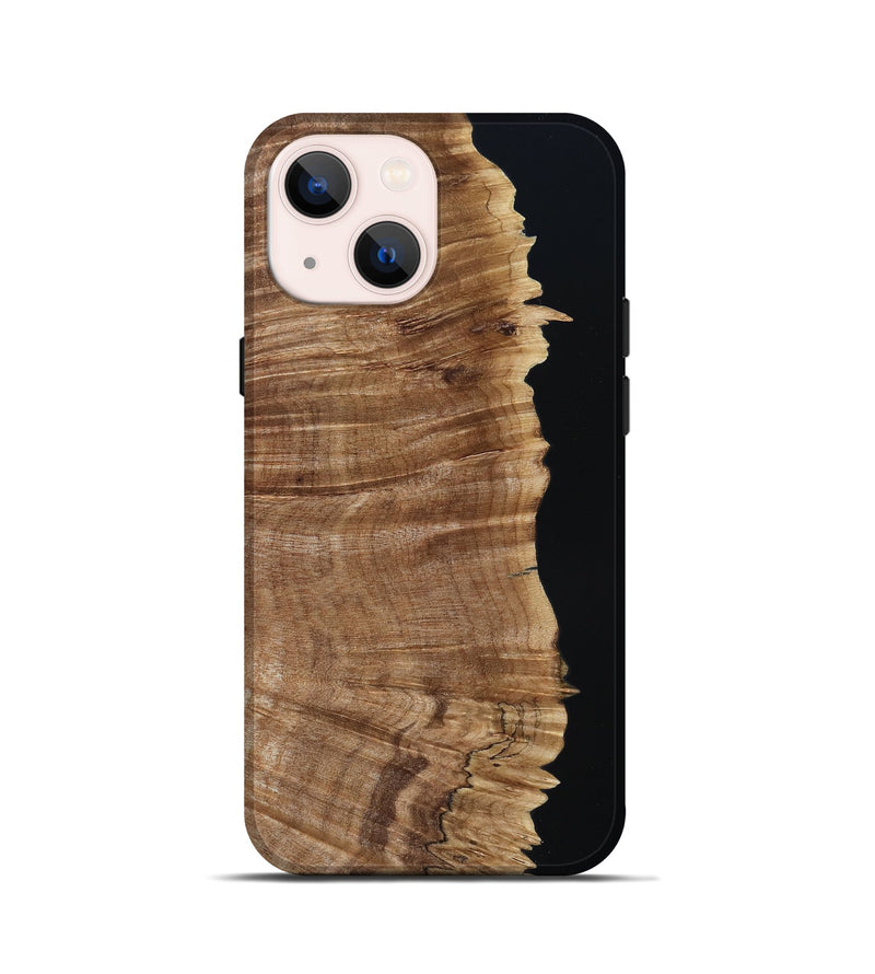iPhone 13 mini Wood Live Edge Phone Case - Tamela (Wood Burl, 796852)