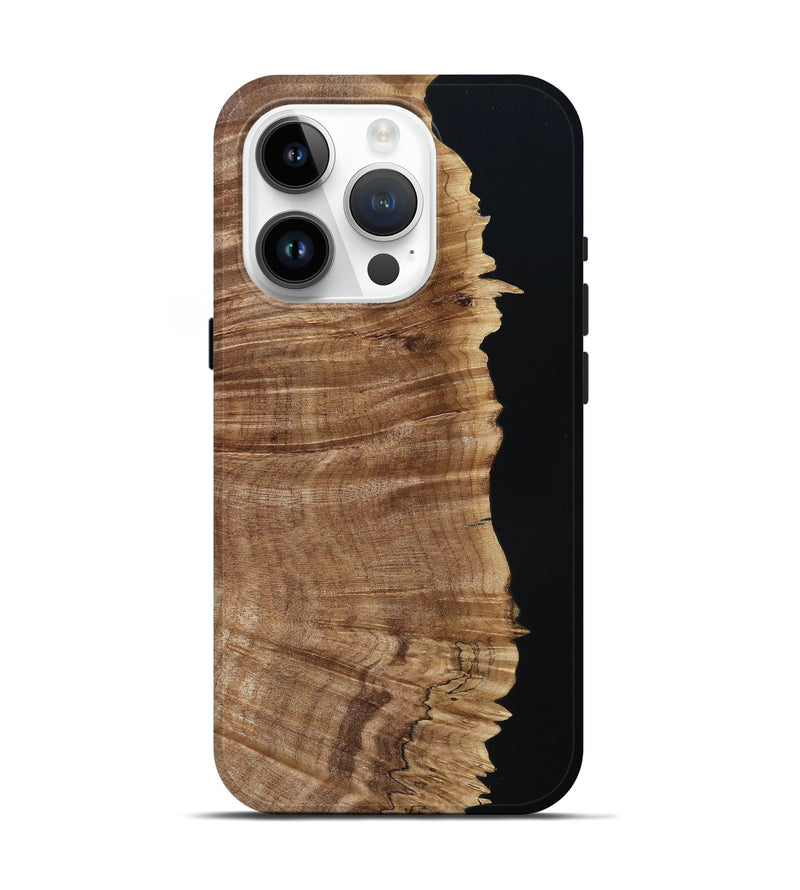 iPhone 15 Pro Wood Live Edge Phone Case - Tamela (Wood Burl, 796852)