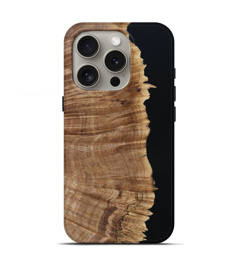 iPhone 16 Pro Wood Live Edge Phone Case - Tamela (Wood Burl, 796852)
