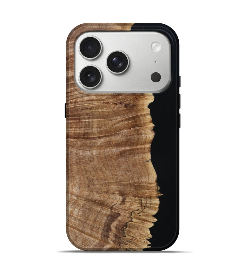 iPhone 17 Pro Wood Live Edge Phone Case - Tamela (Wood Burl, 796852)