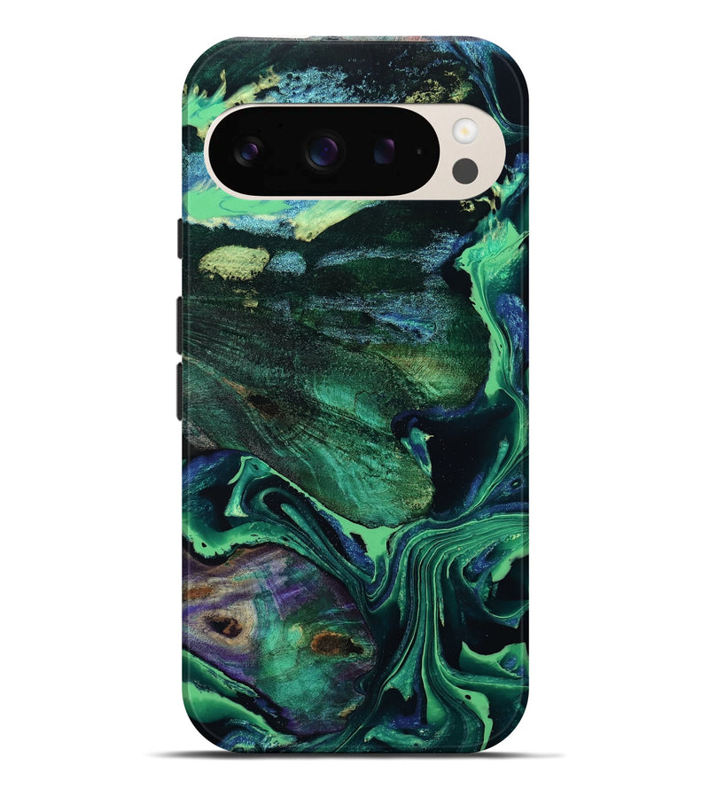 Pixel 9 Pro XL Wood Live Edge Phone Case - Jill (Ombre, 796853)