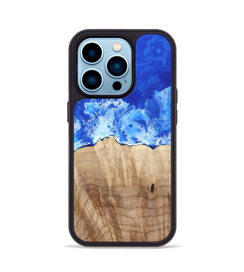 iPhone 14 Pro Wood Phone Case - Amber (Coastal, 796874)