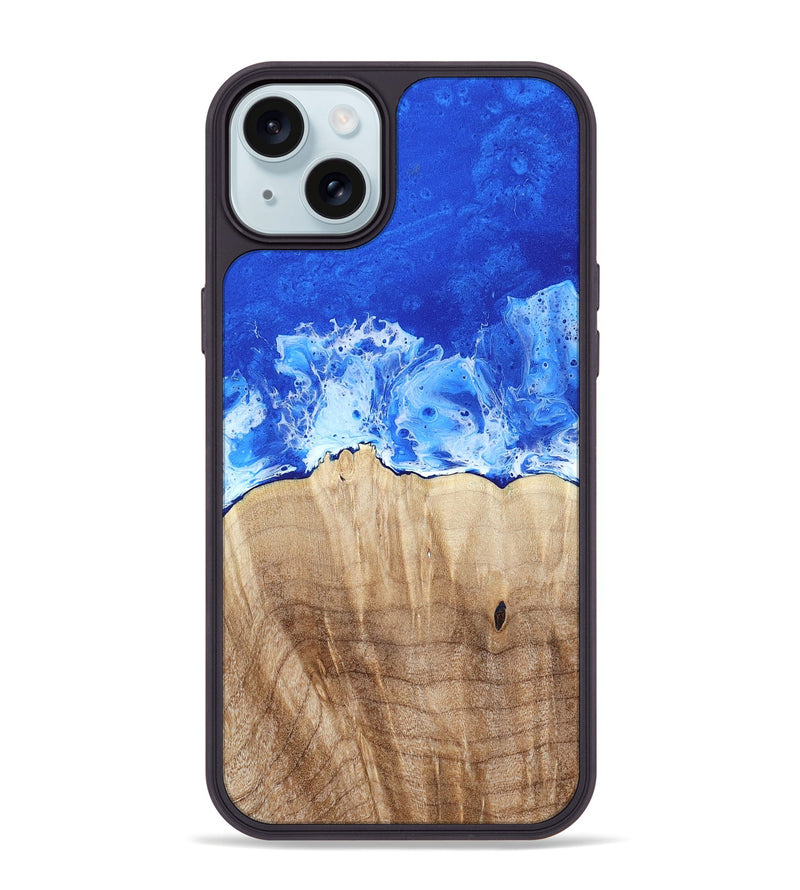 iPhone 15 Plus Wood Phone Case - Amber (Coastal, 796874)