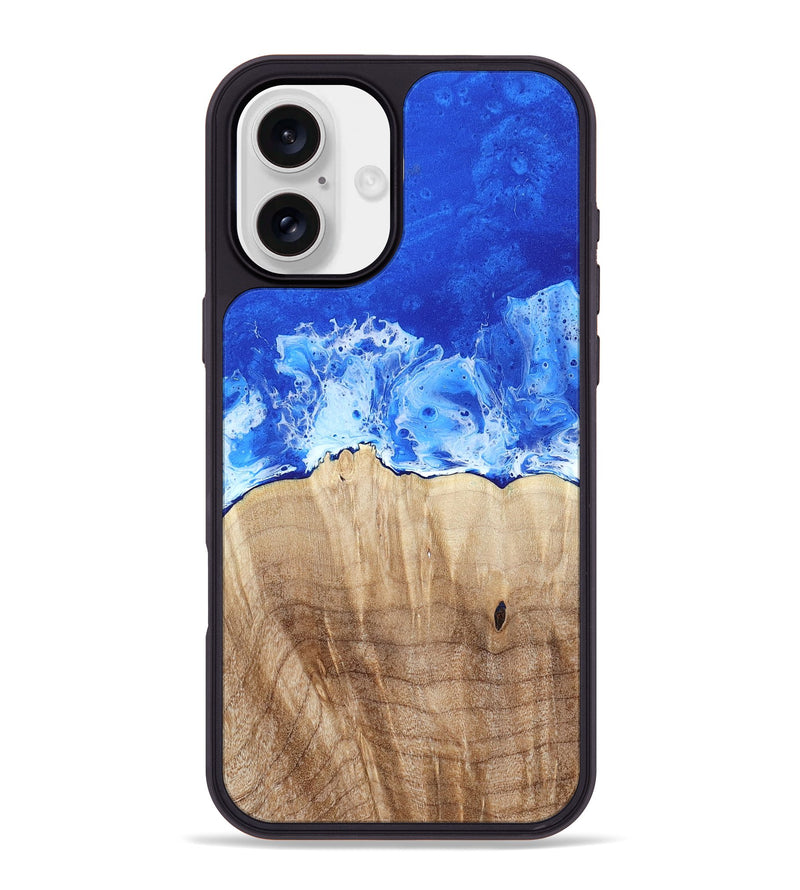 iPhone 16 Plus Wood Phone Case - Amber (Coastal, 796874)