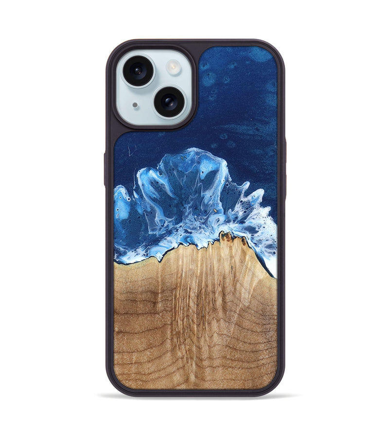 iPhone 15 Wood Phone Case - Reggie (Coastal, 796903)