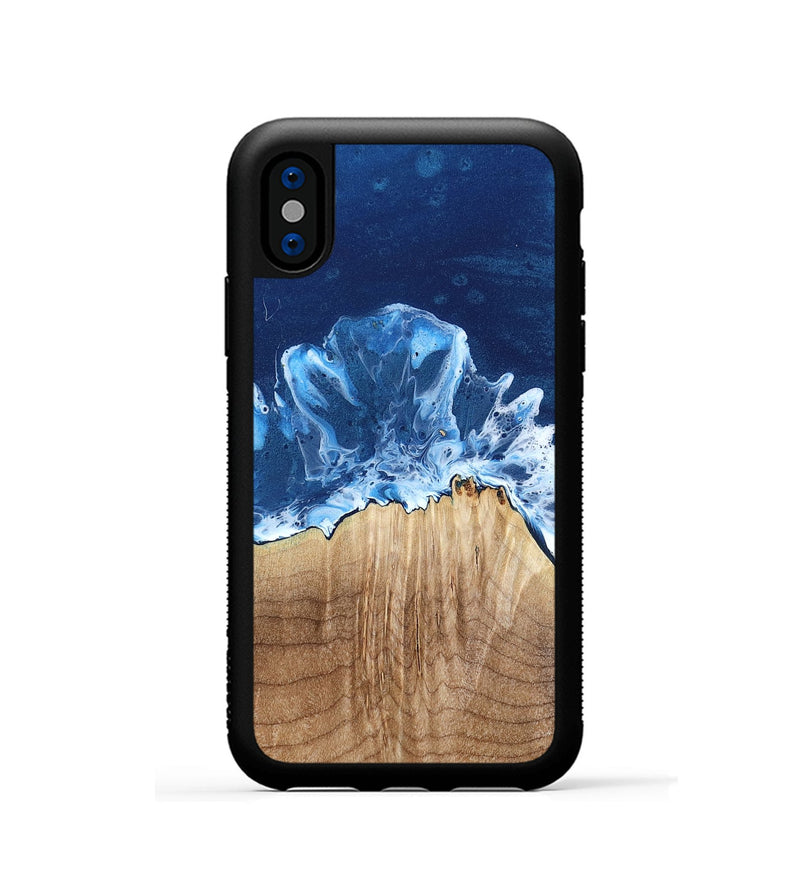 iPhone Xs Wood Phone Case - Reggie (Coastal, 796903)