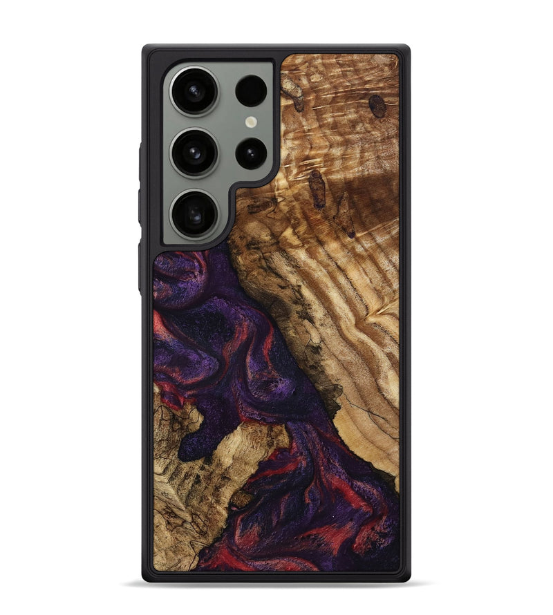 Galaxy S24 Ultra Wood Phone Case - Darla (Purple, 796940)