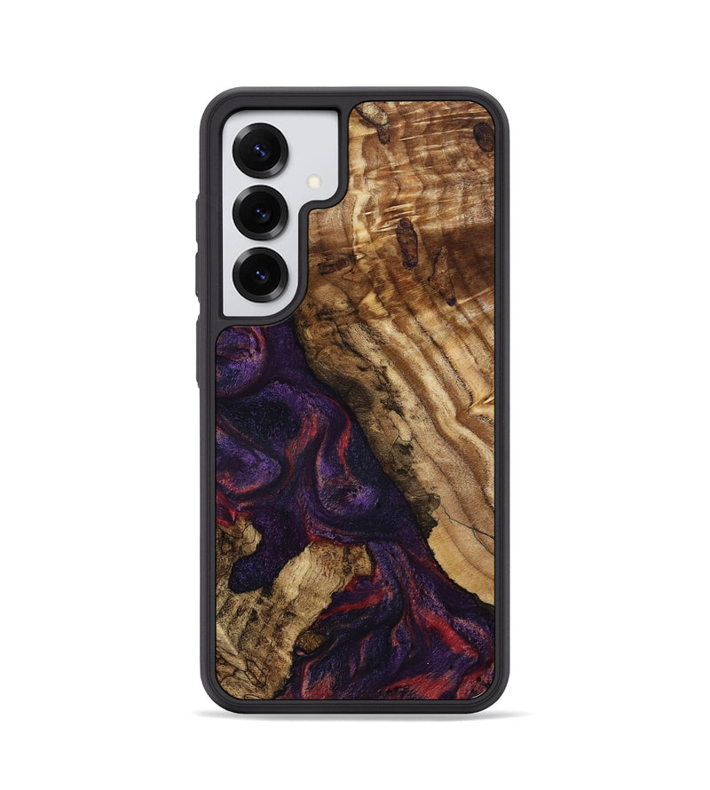 Galaxy S25 Wood Phone Case - Darla (Purple, 796940)