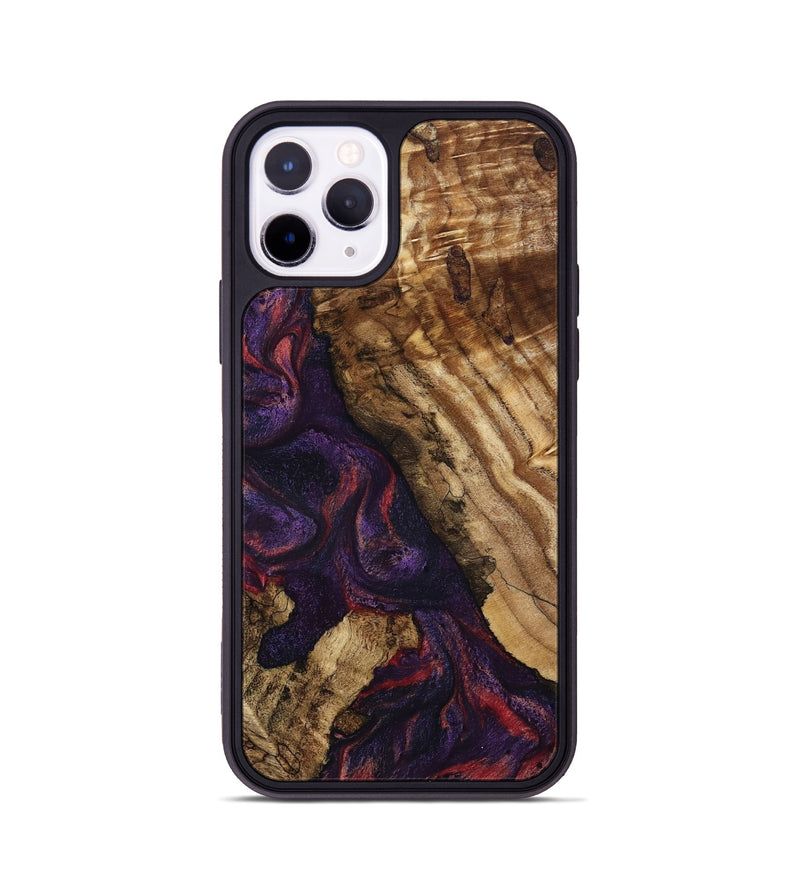 iPhone 11 Pro Wood Phone Case - Darla (Purple, 796940)