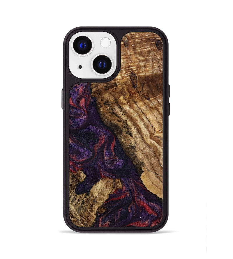iPhone 13 Wood Phone Case - Darla (Purple, 796940)