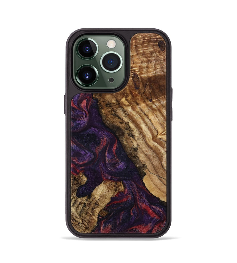 iPhone 13 Pro Wood Phone Case - Darla (Purple, 796940)