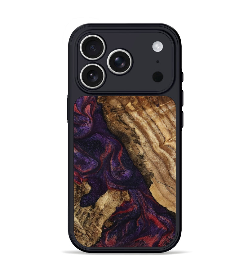 iPhone 17 Pro Wood Phone Case - Darla (Purple, 796940)