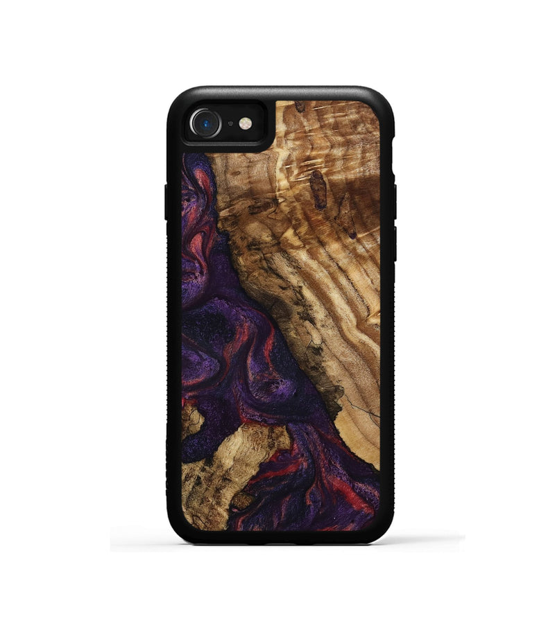 iPhone SE Wood Phone Case - Darla (Purple, 796940)