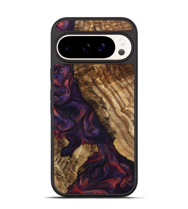 Pixel 9 Pro Wood Phone Case - Darla (Purple, 796940)