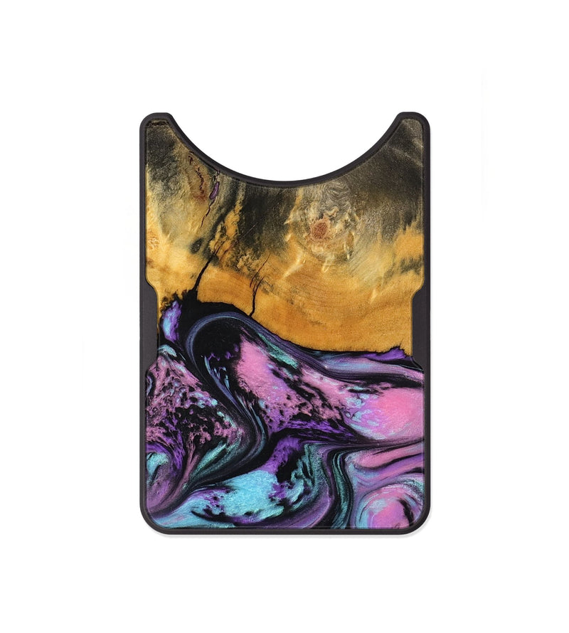 Alloy Wood Wallet - Clarice (Purple, 796941)