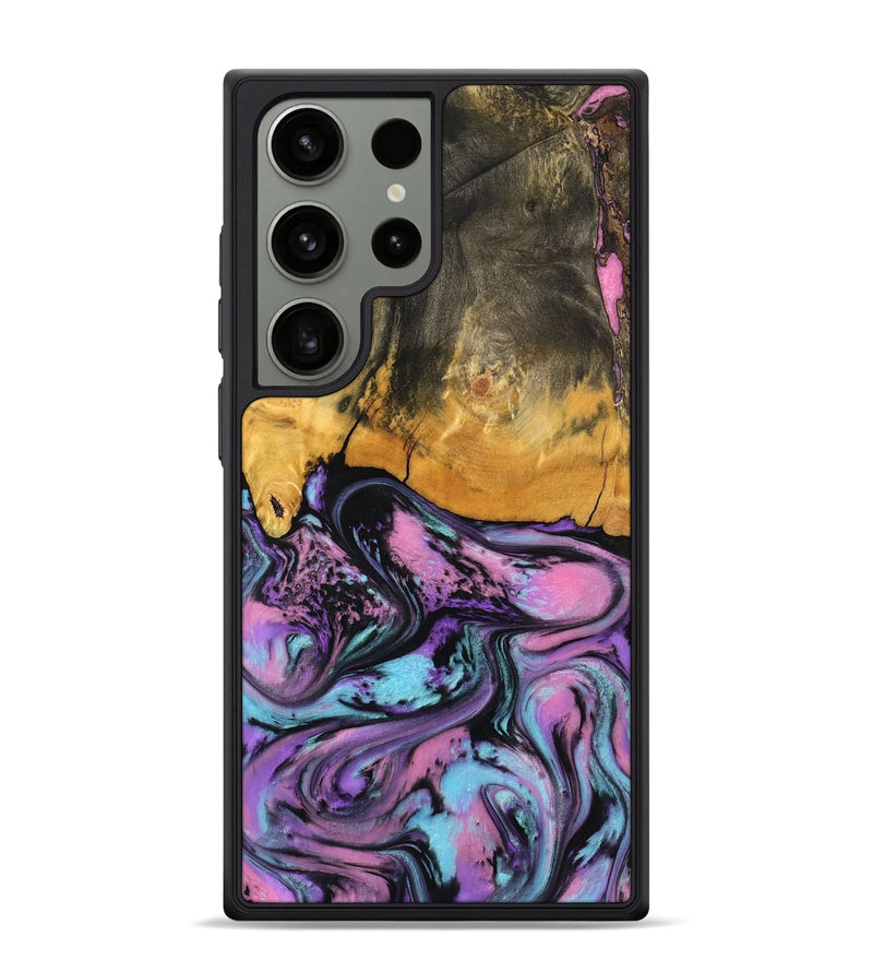 Galaxy S24 Ultra Wood Phone Case - Clarice (Purple, 796941)