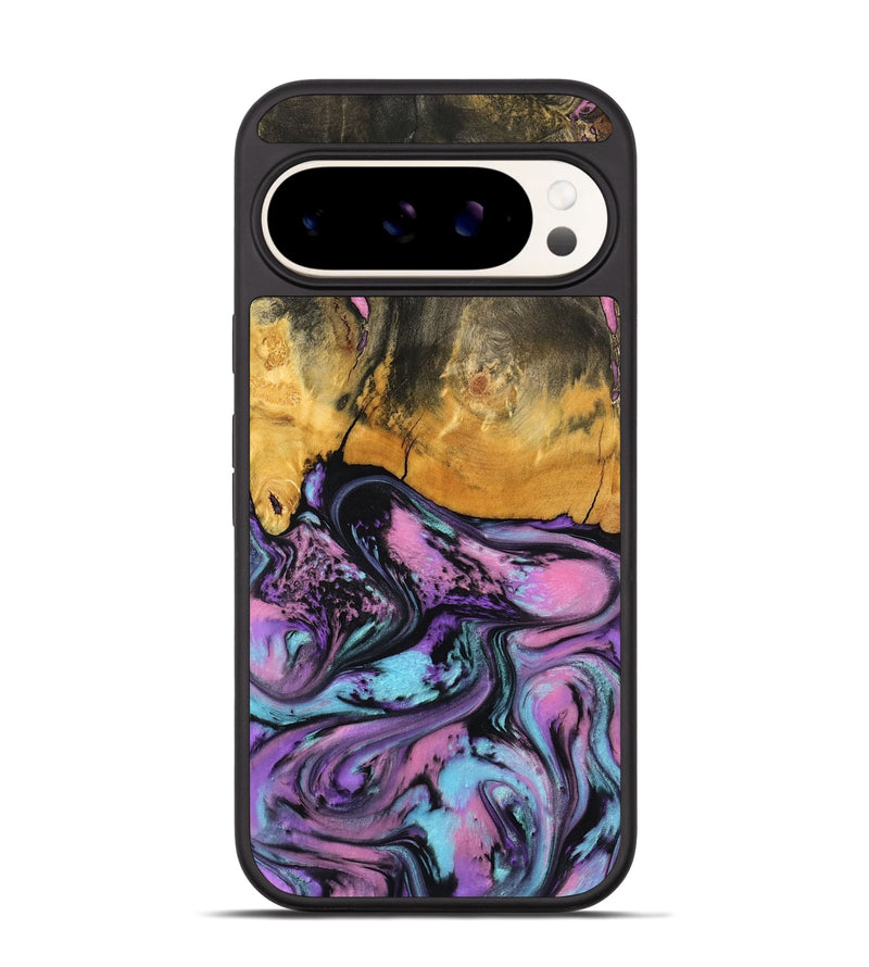 Pixel 9 Pro Wood Phone Case - Clarice (Purple, 796941)