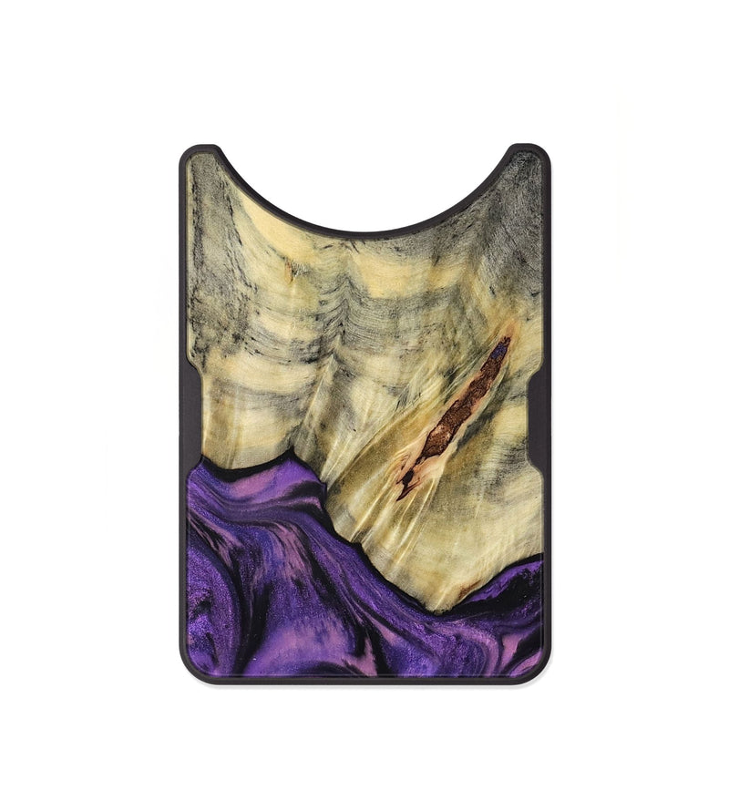 Alloy Wood Wallet - Ainhoa (Purple, 796960)