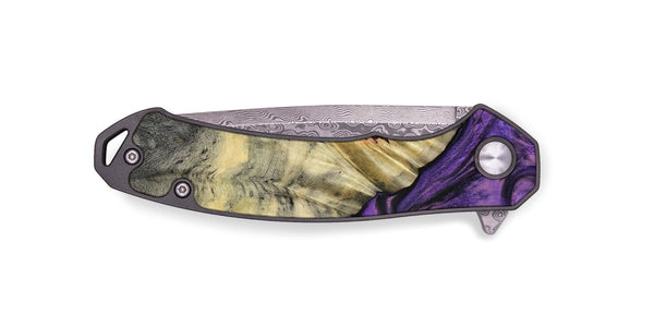 EDC Wood Pocket Knife - Ainhoa (Purple, 796960)