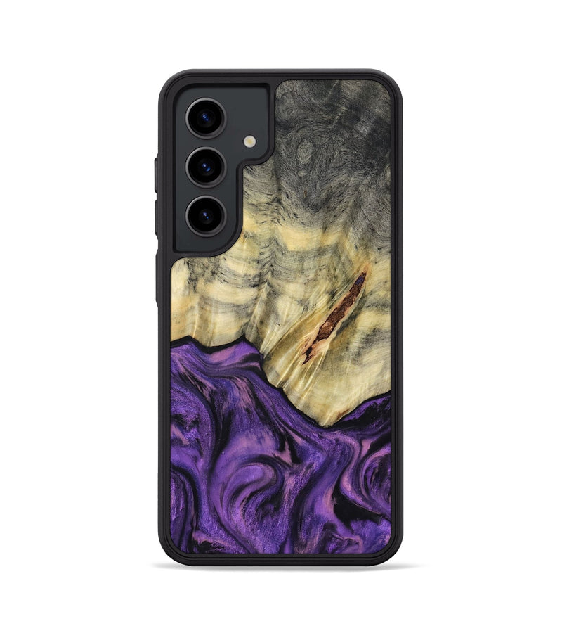 Galaxy S24 Wood Phone Case - Ainhoa (Purple, 796960)
