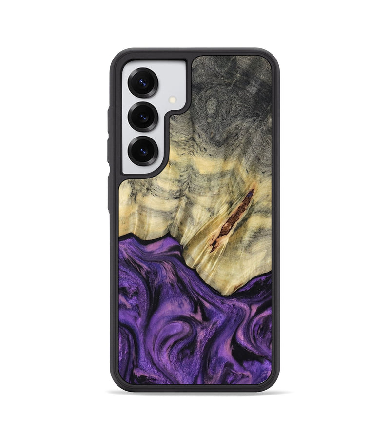 Galaxy S25 Wood Phone Case - Ainhoa (Purple, 796960)