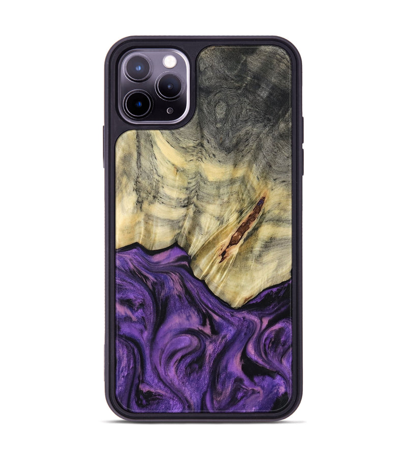 iPhone 11 Pro Max Wood Phone Case - Ainhoa (Purple, 796960)